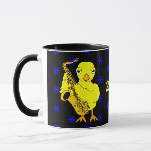 Saxophon Chick Tasse (Links)