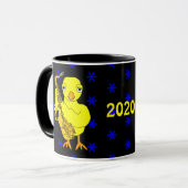 Saxophon Chick Tasse (Vorderseite Links)