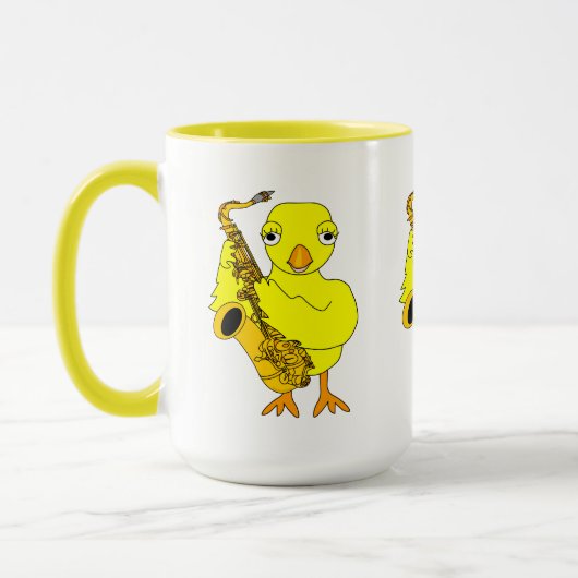 Saxophon Chick Tasse (Links)