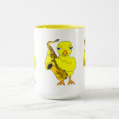 Saxophon Chick Tasse (Zentrum)