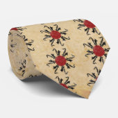 Saxophon Dance Krawatte (Gerollt)