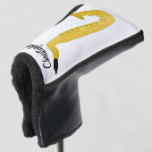 Saxophon-Design Golf Headcover (3/4 Vorderseite)