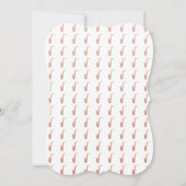 Saxophon Einladung (Rückseite)