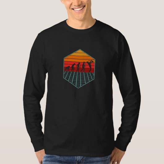 Saxophon-Evolution, Musikinstrument Premium T-Shirt (Vorderseite)