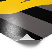 Saxophon Fotodruck (Ecke)