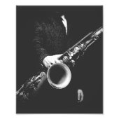 Saxophon Fotodruck (Vorne)