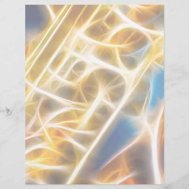 Saxophon-Fraktal (Vorderseite)