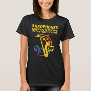 Saxophon für Männer - Instrument für Frauen T-Shirt