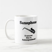 Saxophon-Geschenk Kaffeetasse (Links)