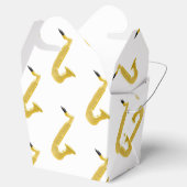 Saxophon Geschenkschachtel (Geöffnet)