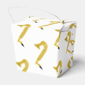 Saxophon Geschenkschachtel (Rückseite)