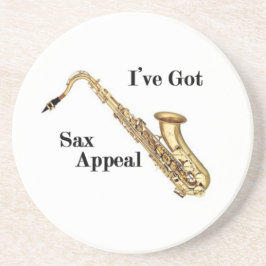 Saxophon Getränkeuntersetzer