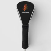 Saxophon Golf Headcover (Vorderseite)