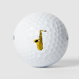 Saxophon Golfball