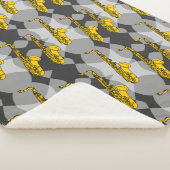 Saxophon Gray Pattern Sherpadecke (3/4)