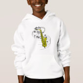 Saxophon Hoodie (Vorderseite)