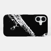 Saxophon iPhone 16 Hülle (Rückseite (Horizontal))