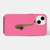 Saxophon iPhone Hülle (Rückseite (Horizontal))