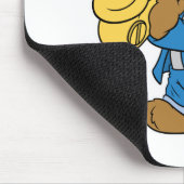 Saxophon Jazz Blues Bär Mousepad (Ecke)