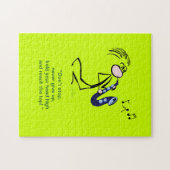 Saxophon Jazz Music Puzzle (Horizontal)