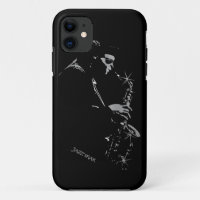 Saxophon Jazz Player Art Design