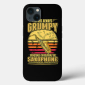 Saxophon Jazz Saxophon Saxophon Case-Mate iPhone Hülle (Rückseite)