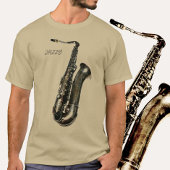 Saxophon Jazzy Fotografy T-Shirt