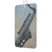 Saxophon Jazzy Saxy Blues individuell anpassbar Autolufterfrischer (Links)