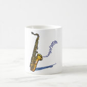 Saxophon Kaffeetasse (Mittel)