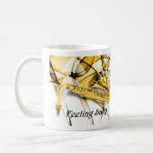 Saxophon Kaffeetasse (Links)