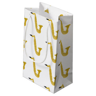 Saxophon Kleine Geschenktüte