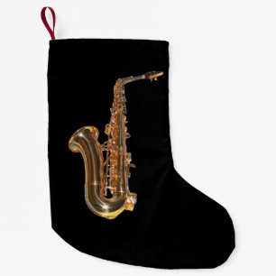 Saxophon Kleiner Weihnachtsstrumpf