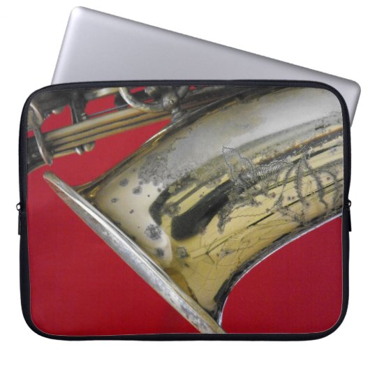 Saxophon Laptopschutzhülle (Vorderseite)