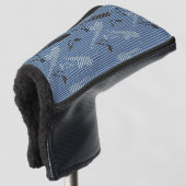 Saxophon Lines Golf Headcover (3/4 Vorderseite)