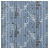 Saxophon Lines Stoff (Muster)