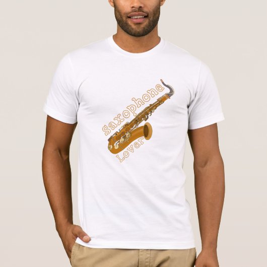 Saxophon Lover T-Shirt (Vorderseite)