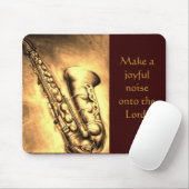 Saxophon machen frohen Geräusche auf den Lord! Mousepad (Mit Mouse)