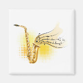 Saxophon Magnet (Vorne)