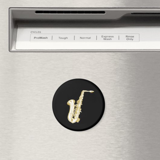 Saxophon Magnet (In Situ (Geschirrspüler))