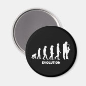 Saxophon Magnet (Vorderseite/Rückseite)