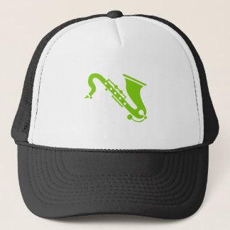 Saxophon - Martian Green Truckerkappe
