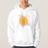 Saxophon Modern Graphic Saxophonist Jazz Festival Hoodie (Vorderseite)