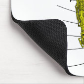 Saxophon Mousepad (Ecke)