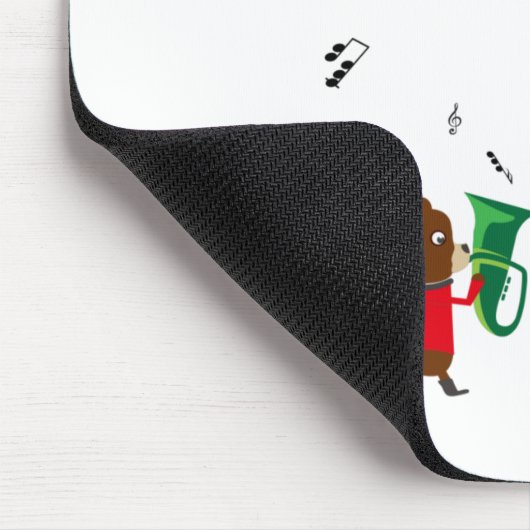 Saxophon Mousepad (Ecke)