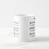 Saxophon musical 13 B Kaffeetasse (Mittel)