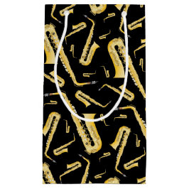 Saxophon Musician Band Lehrer Kleine Geschenktasch Geschenktüte