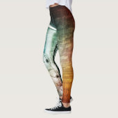 Saxophon-Musik Leggings (Links)