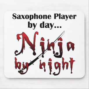 Saxophon Ninja Mousepad
