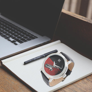 Saxophon Personalisiert Monogram Gift Watch Armbanduhr