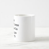 Saxophon Player immer richtig Kaffee Tasse (Mittel)